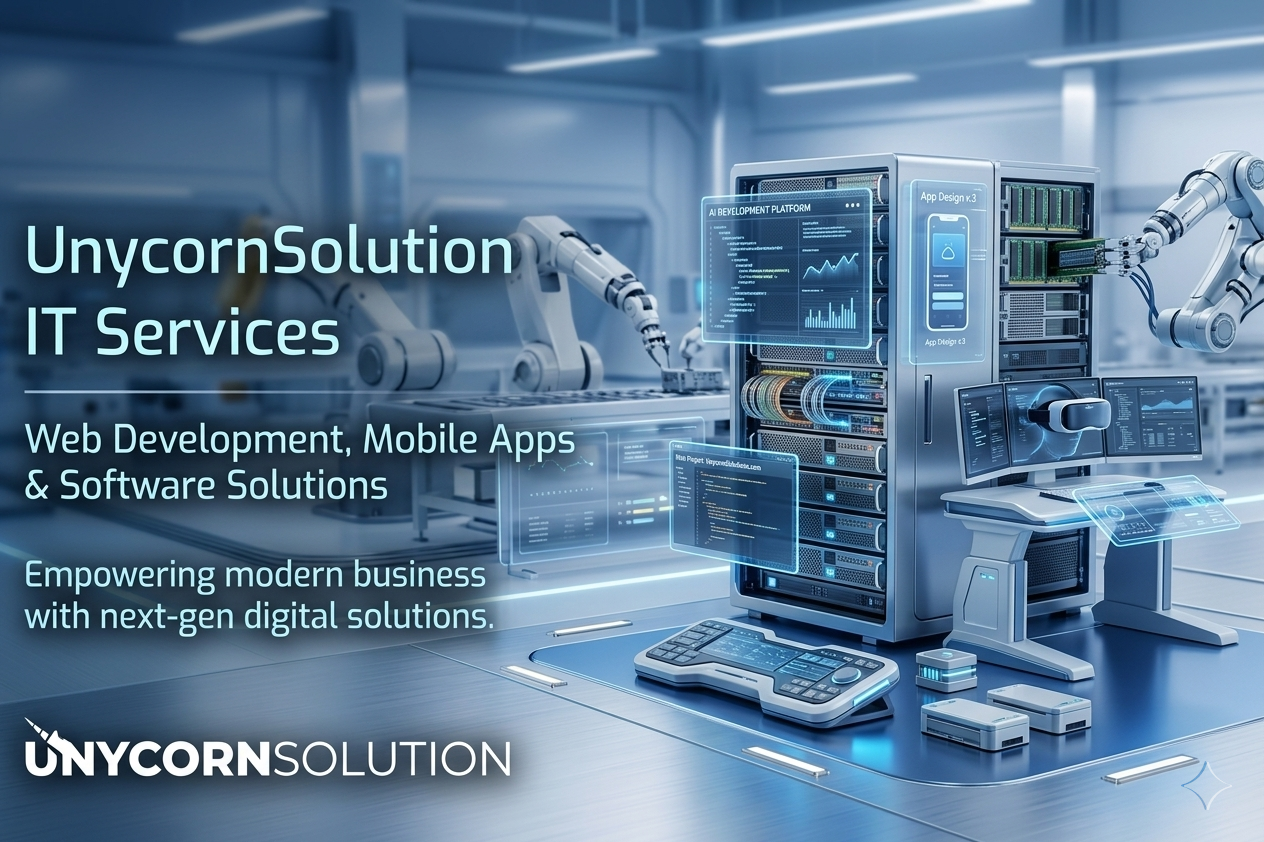 UnycornSolution IT services web development mobile app software solutions